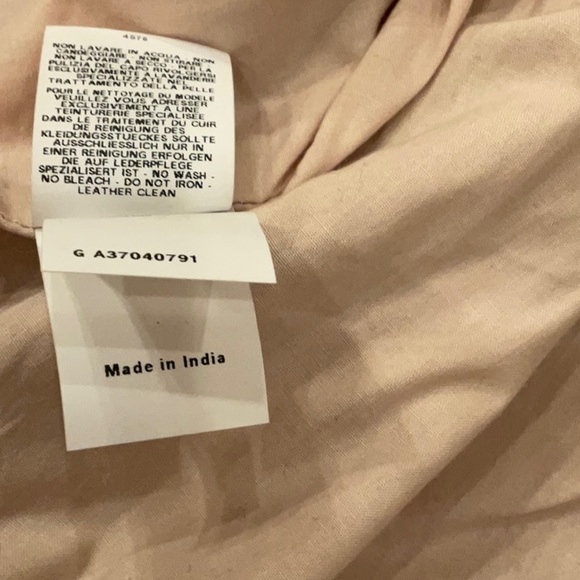 PHILOSOPHY DI ALBERTA FERRETTI LEATHER JACKET 40 - Picture 6 of 8